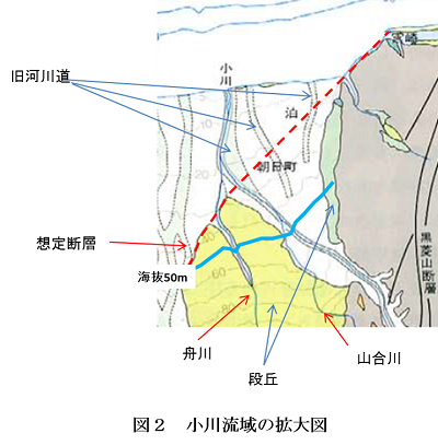 図2 小川地域の拡大図